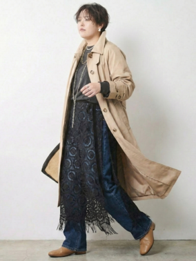 バルマカーンコートコーデ