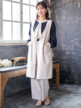 ぽっちゃりママの上品セレモニースタイル