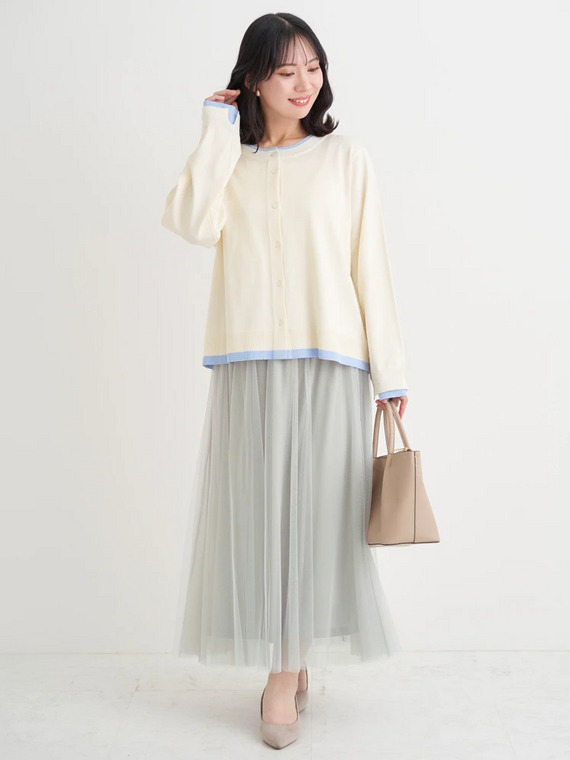 ぽっちゃりさん向け春のお出かけコーデ