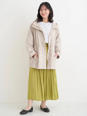 ぽっちゃりさん向け春のデイリーコーデ