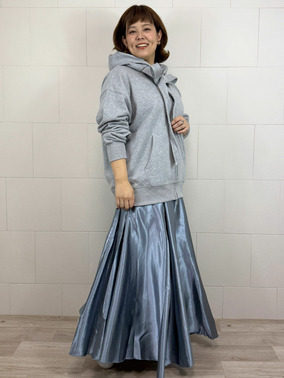 軽やか&times;甘めコーデ  ジェイヴィス　ゴールドジャパン