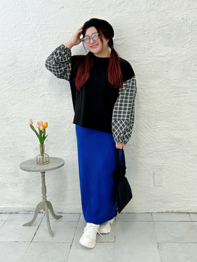 ナロースカートコーデ