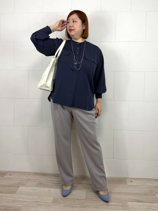 シックスタイル通勤コーデ