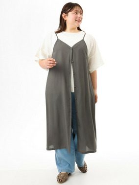 キャミワンピコーデ