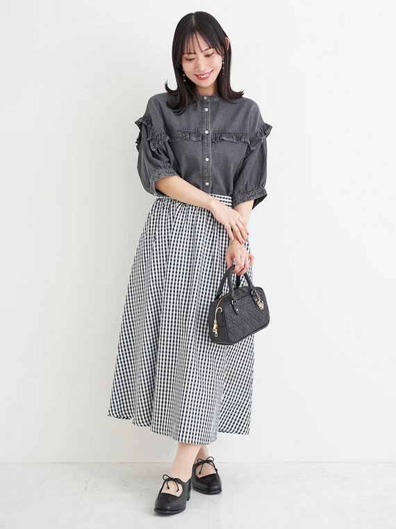 ぽっちゃりさん向け休日お出かけコーデ