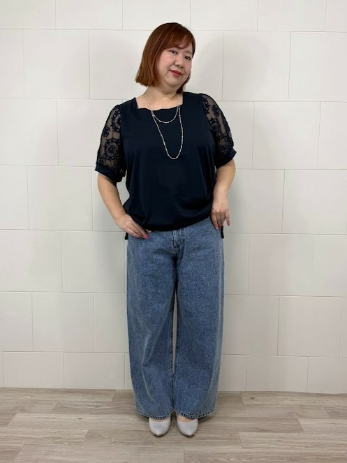 ゴールドジャパン　二の腕カバーコーデ