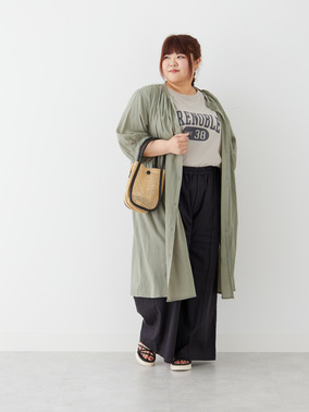 【風通るプレミアム】 七分袖/長袖が選べる 綿 楊柳 シャツチュニック