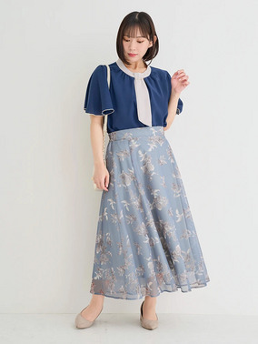 品よく決めたい大人のフェミニンオフィスstyle