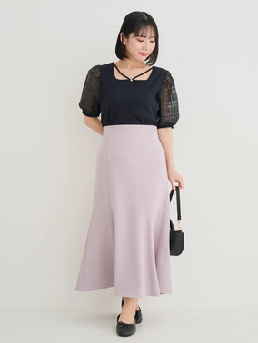 大人の女感漂う上品肌見せstyle