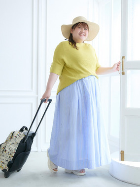 "夏旅におすすめ！ ひんやり冷感コーデ"