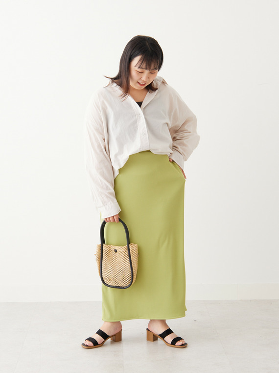 【風通るクラシック】 長袖 ゆったりシルエット シャツ