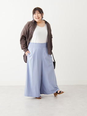 【風通るクラシック】 長袖 ゆったりシルエット シャツ