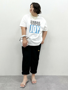 キレイめコーデ　Tシャツ　シックスタイル