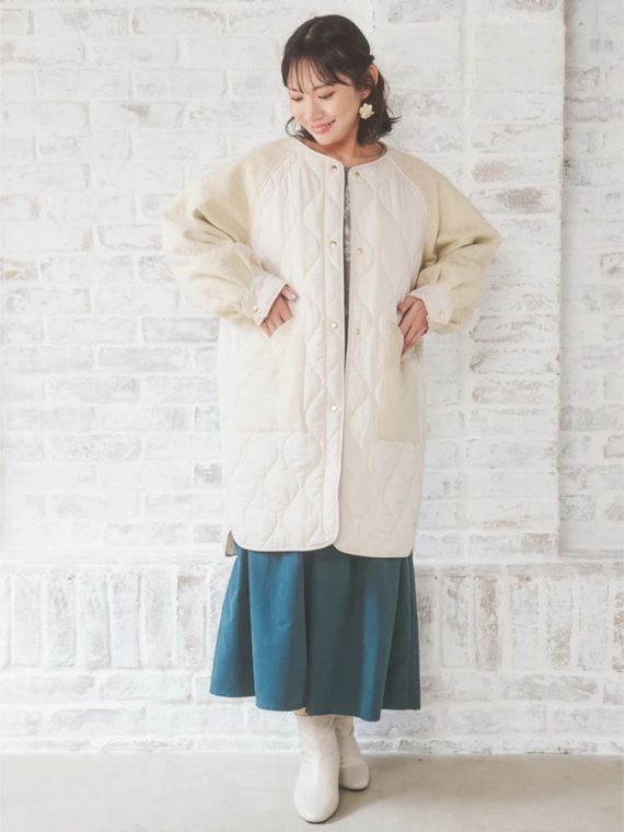 キルティングコート