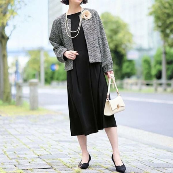 【選べる２タイプ】華やかに決まるワンピースアンサンブル