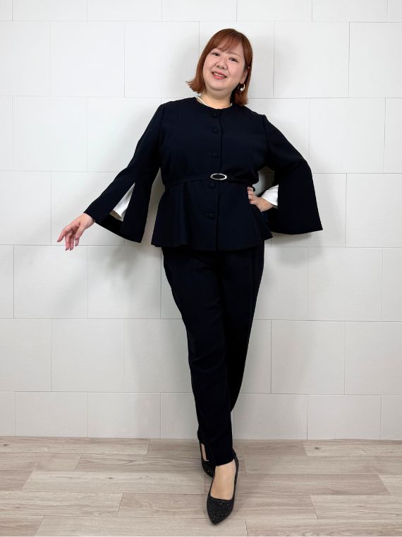 40代ぽっちゃりママの入学式・卒業式セレモニースタイル