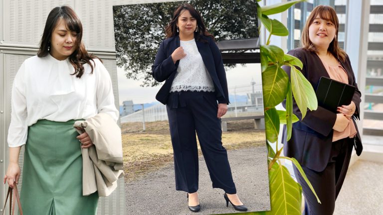 ぽっちゃり女子の春夏スーツ【営業・転職・面接・就活】