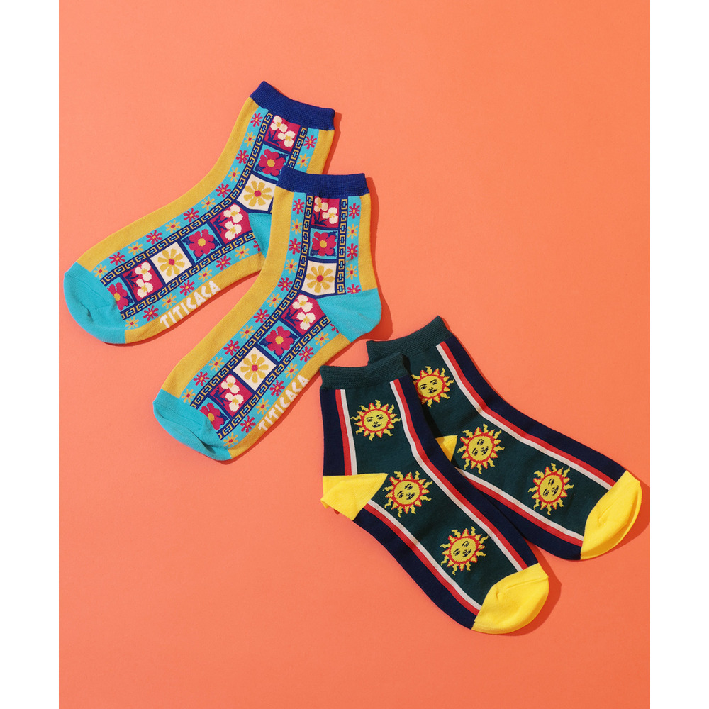 フェスティバルモチーフソックス