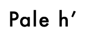 Pale h' (ペール アッシュ (LLー5L))ロゴ画像
