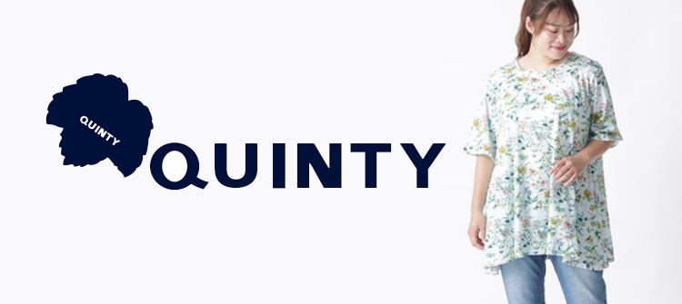 QUINTY (クインティ (3Lー8L))大きいサイズのファッション通販【Alinoma】